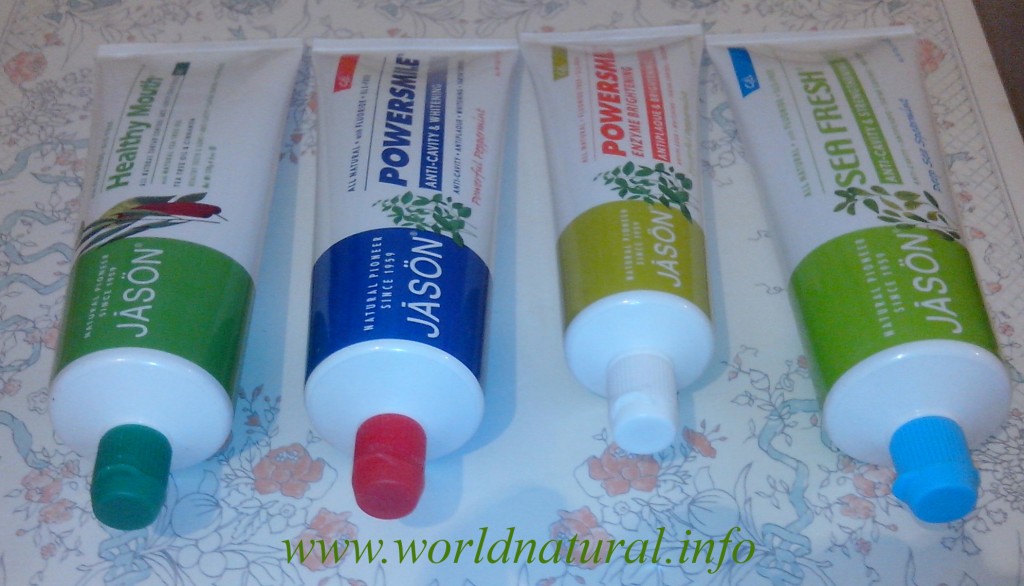 зубная паста Jason Natural
