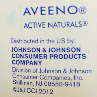 AVEENO детский шампунь